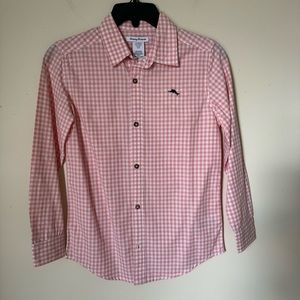 Tommy Bahama Button Down Long Sleeve Shirts size 10/12